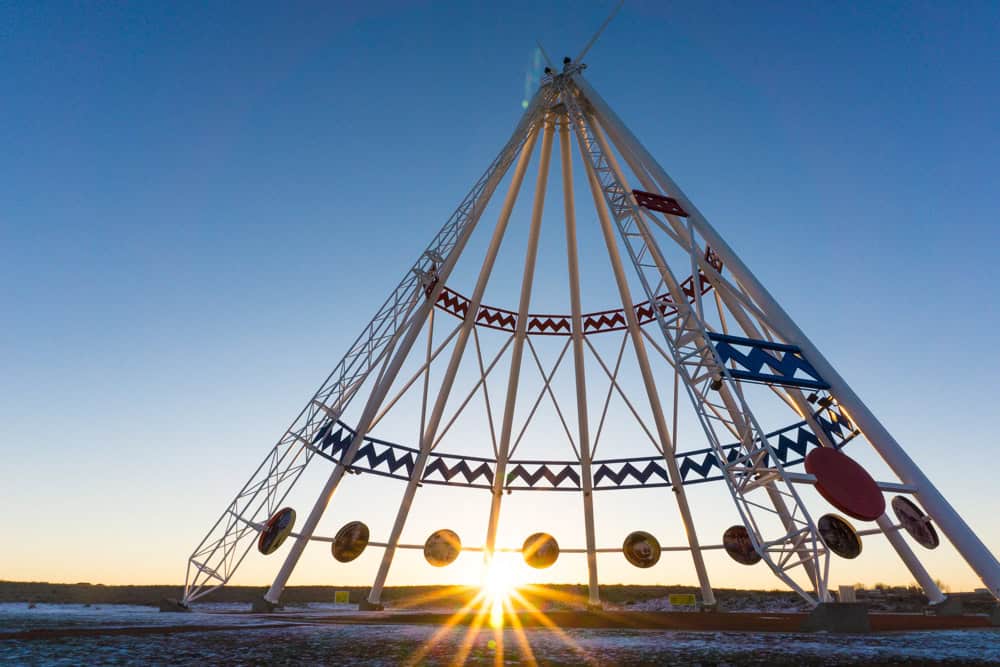 Medicine Hat Tepee