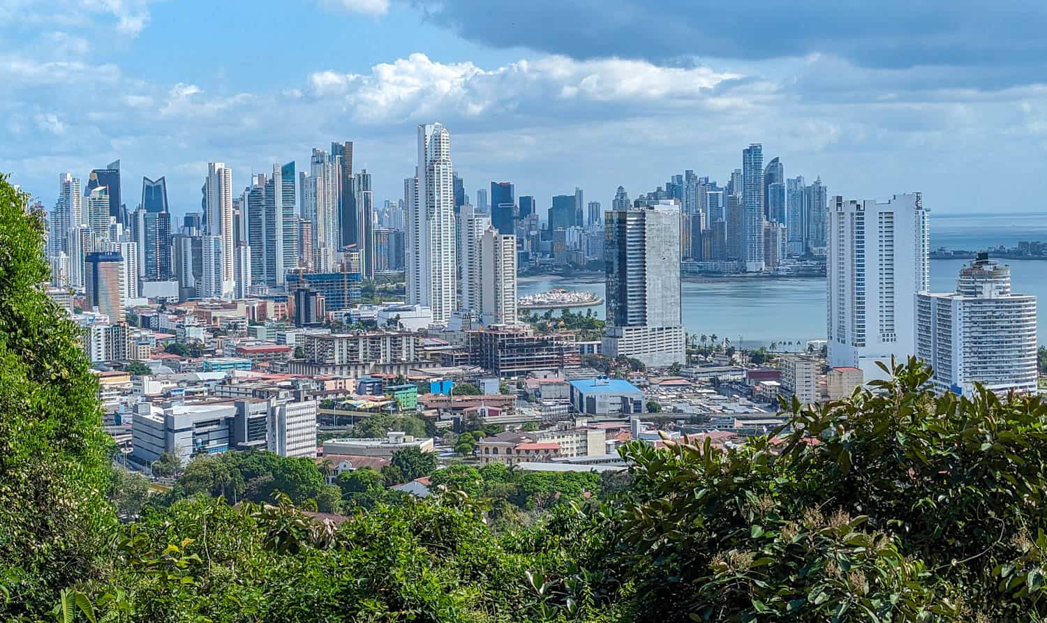 View of Panama City from Ancon Hill