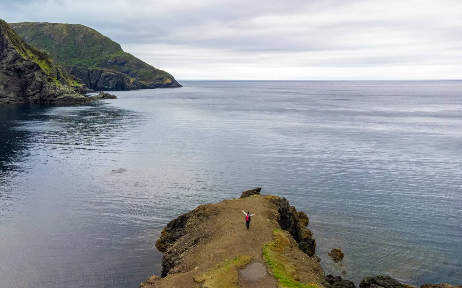 The view from Bottle Cove  in Western Newfoundland