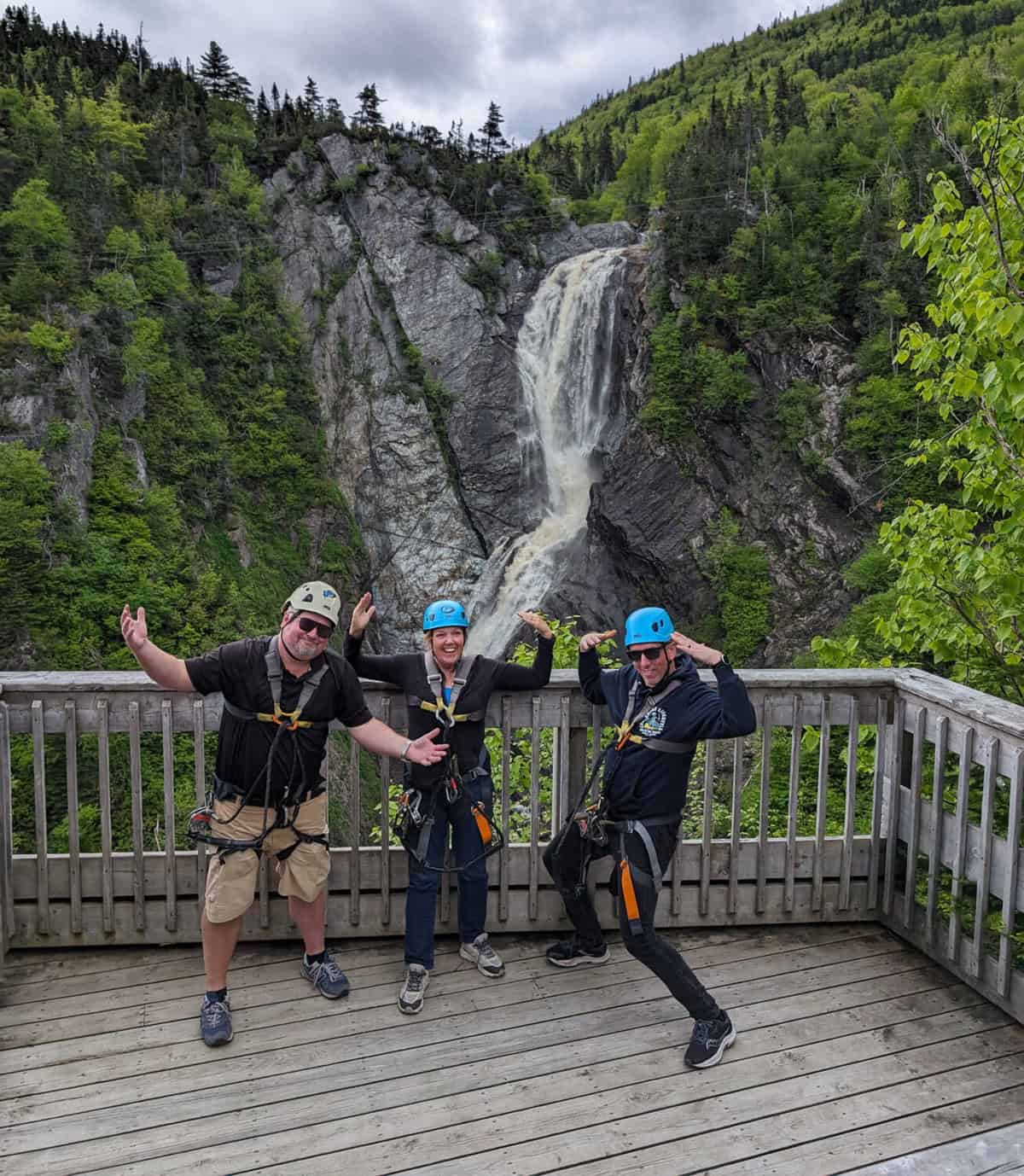 Marble Mountain Pose  in Western Newfoundland