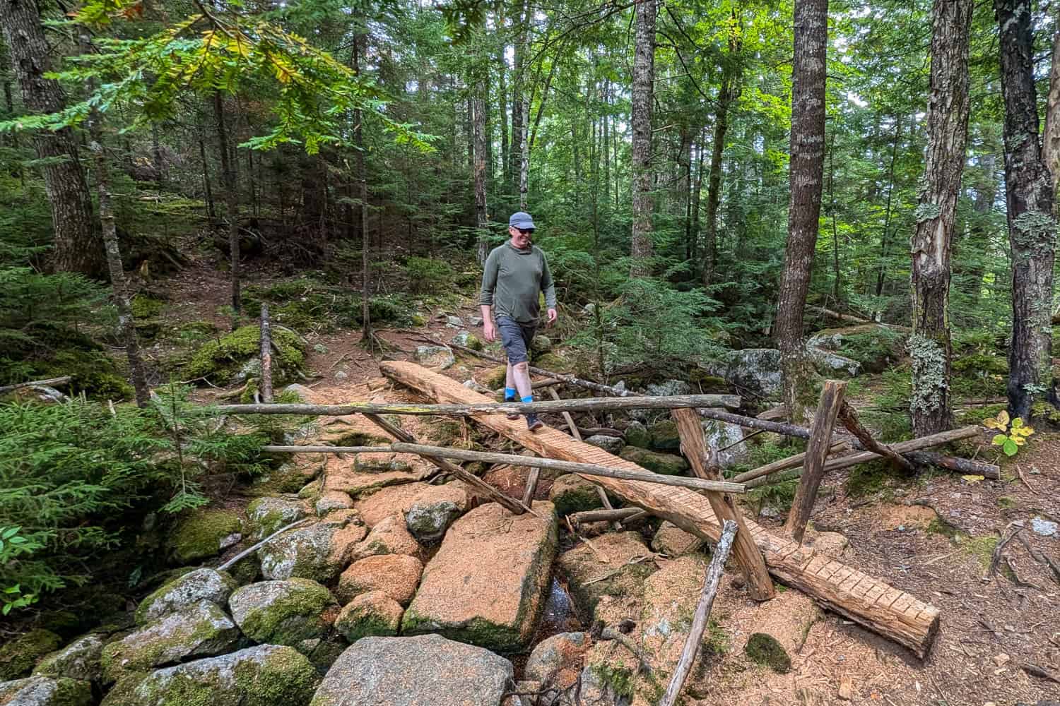 Pete Hiking in the Musquodoboit Valley