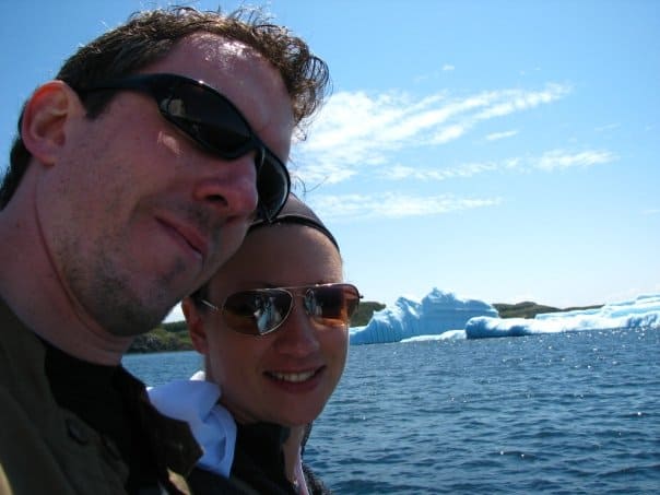 Pete and Dalene in Twillingate, NL