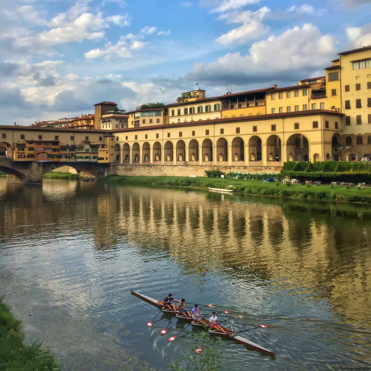 Rowing team in Florence