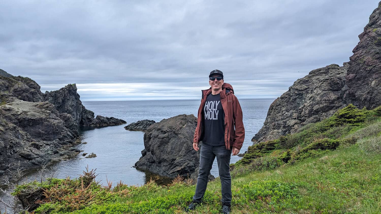 Sunset Rocks  in Western Newfoundland