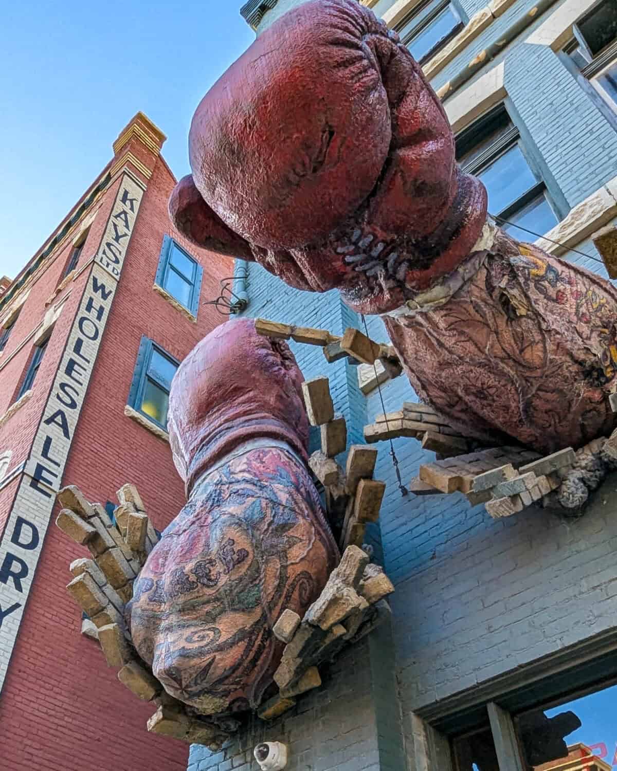 Exchange District Boxing Gloves