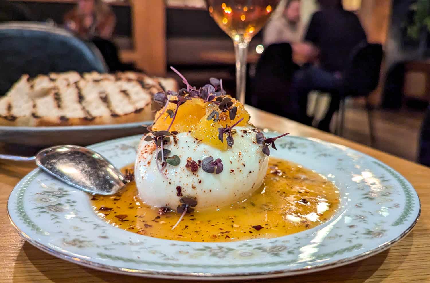 Oxbow Burrata and Hot Honey