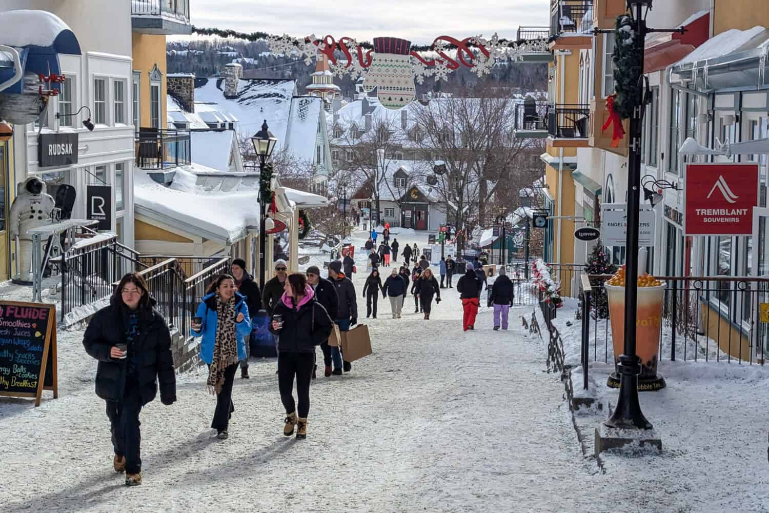 Shopping in Tremblant