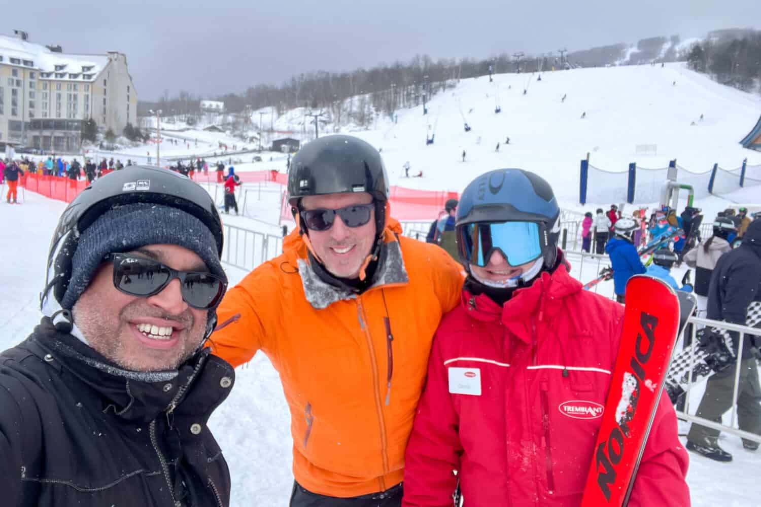 Pete and Jay at Mont Tremblant