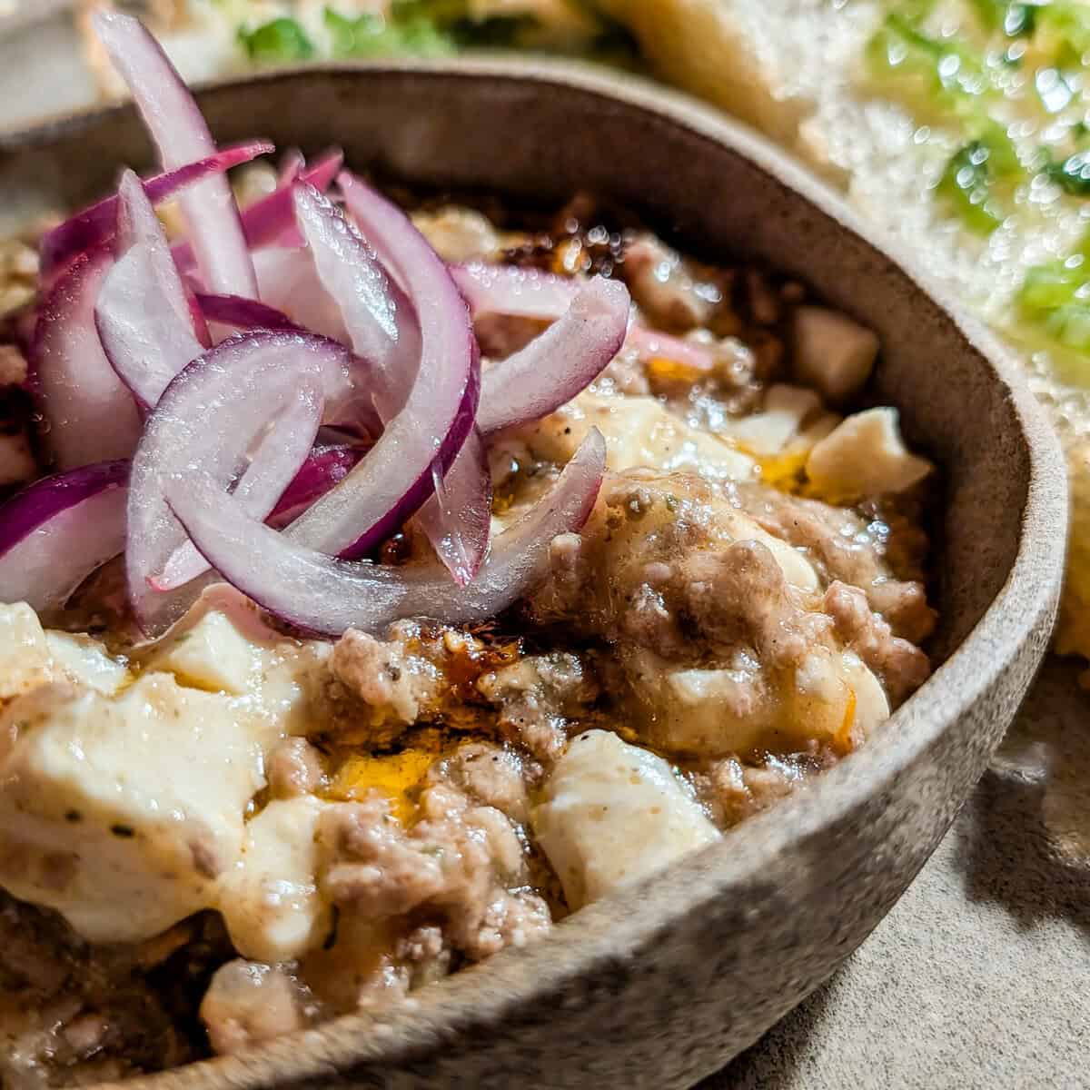 Mapo Pork and Tofu