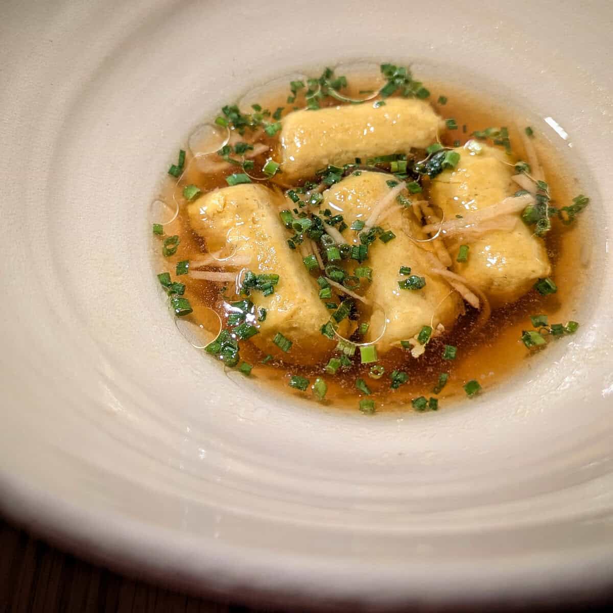 Steamed Trout Quenelles